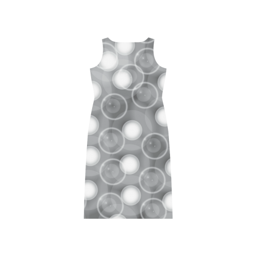 Bubbles Phaedra Sleeveless Open Fork Long Dress (Model D08)