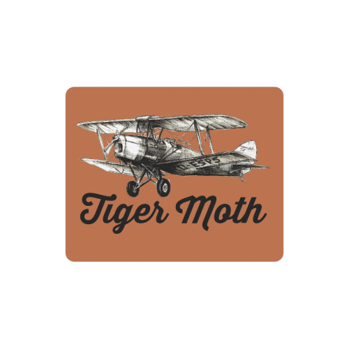 Tiger Moth Rectangle Mousepad