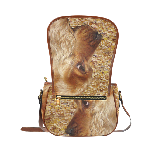 Dog Cocker Spaniel Saddle Bag/Large (Model 1649)