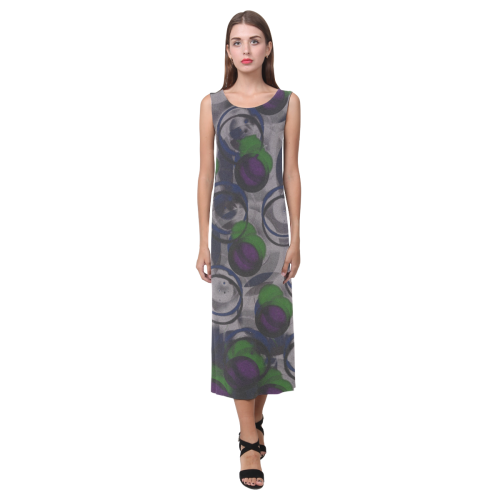 Orbs Phaedra Sleeveless Open Fork Long Dress (Model D08)
