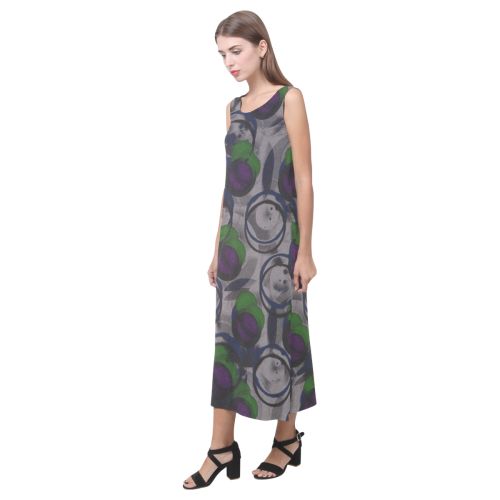 Orbs Phaedra Sleeveless Open Fork Long Dress (Model D08)