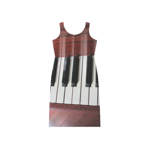 Piano by Martina Webster Phaedra Sleeveless Open Fork Long Dress (Model D08)