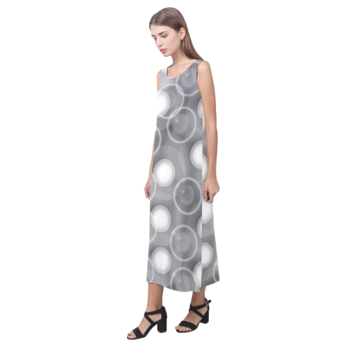 Bubbles Phaedra Sleeveless Open Fork Long Dress (Model D08)