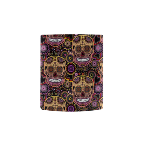 candy sugar skull Custom Morphing Mug