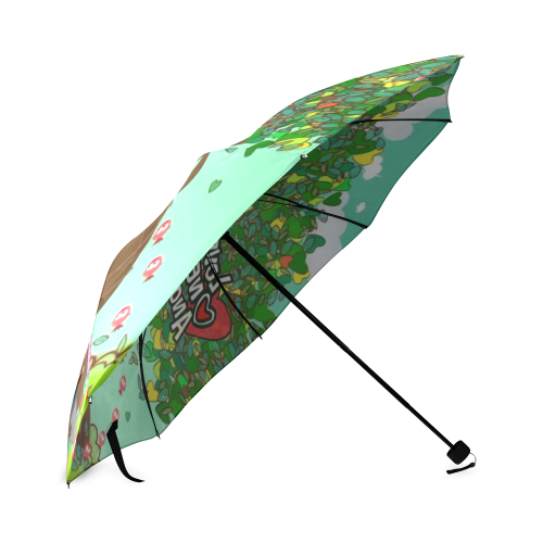 Love One Another Umbrella Foldable Umbrella (Model U01)