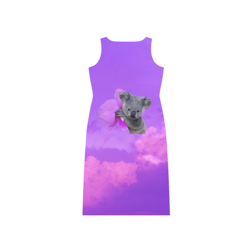 Koala Phaedra Sleeveless Open Fork Long Dress (Model D08)