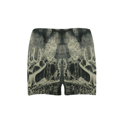 The dark side, skulls Briseis Skinny Shorts (Model L04)