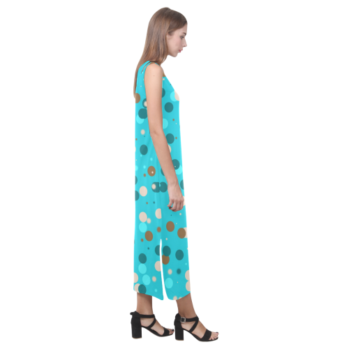 Linoleum Phaedra Sleeveless Open Fork Long Dress (Model D08)