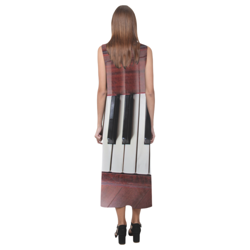 Piano by Martina Webster Phaedra Sleeveless Open Fork Long Dress (Model D08)