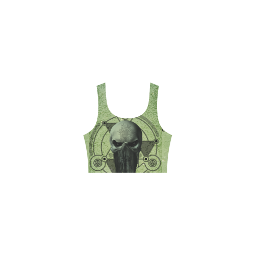 Scary skull Atalanta Casual Sundress(Model D04)