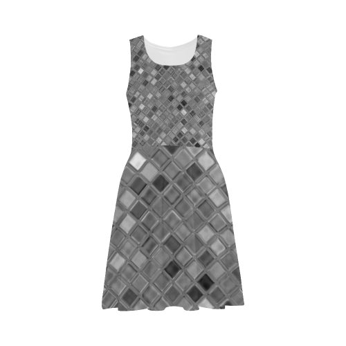 Tile Pattern Atalanta Sundress (Model D04)