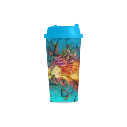 Under Water by Nico Bielow Double Wall Plastic Mug