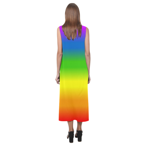 Regenbogen Phaedra Sleeveless Open Fork Long Dress (Model D08)