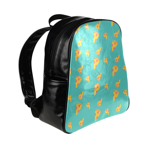 Pizza slices   - pizza and slice Multi-Pockets Backpack (Model 1636)