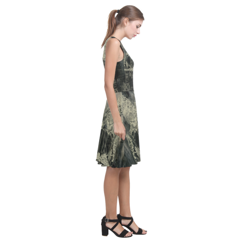 The dark side, skulls Atalanta Casual Sundress(Model D04)