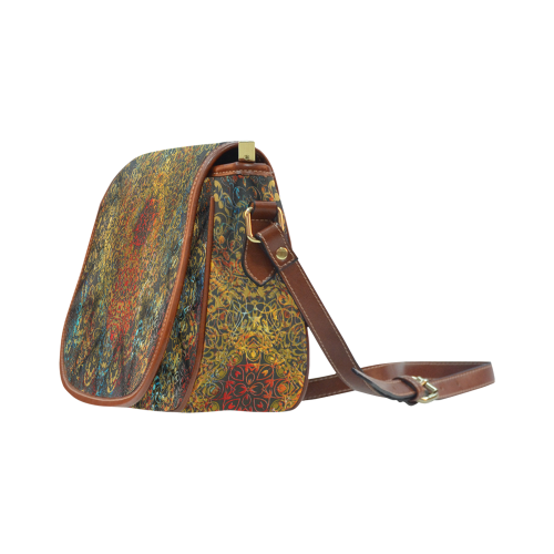 magic mandala Saddle Bag/Large (Model 1649)