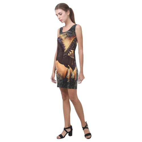 The dark pegasus Medea Vest Dress (Model D06)