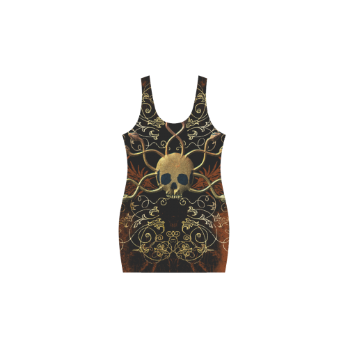 Amazing skull Medea Vest Dress (Model D06)