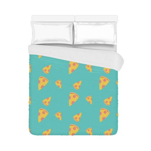 Pizza slices   - pizza and slice Duvet Cover 86"x70" ( All-over-print)