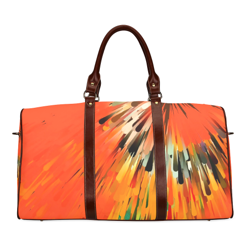 Orange Dream by Artdream Waterproof Travel Bag/Large (Model 1639)