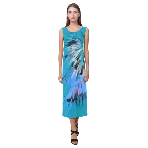 Blue Dream by Artdream Phaedra Sleeveless Open Fork Long Dress (Model D08)