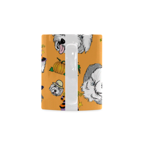 Halloween OES  Orange White Mug(11OZ)