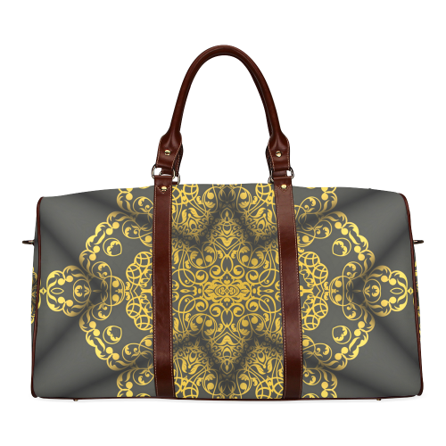 magic mandala Waterproof Travel Bag/Small (Model 1639)