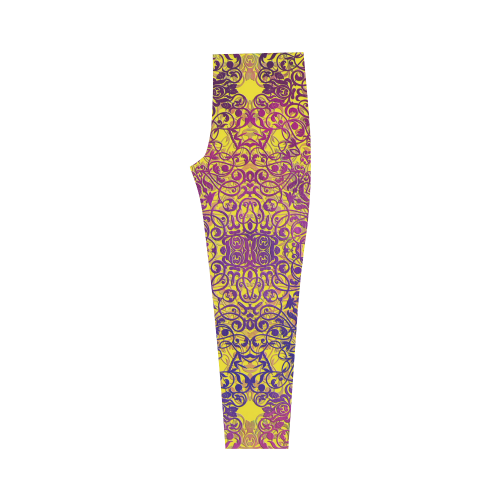 magic mandala Capri Legging (Model L02)