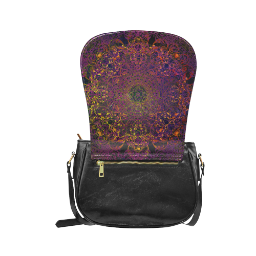 magic mandala Classic Saddle Bag/Large (Model 1648)