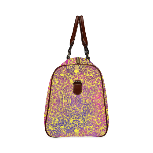 magic mandala Waterproof Travel Bag/Small (Model 1639)