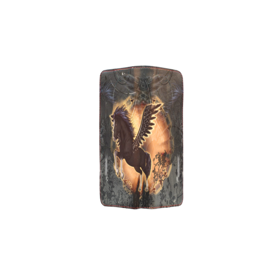 The dark pegasus Women's Clutch Wallet (Model 1637)