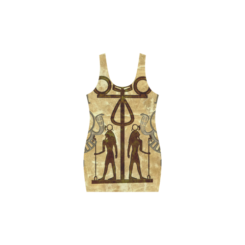 Egyptian sign Medea Vest Dress (Model D06)