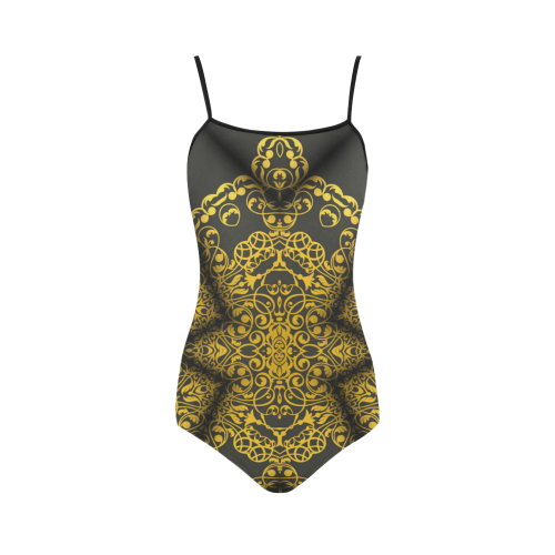 magic mandala Strap Swimsuit ( Model S05)