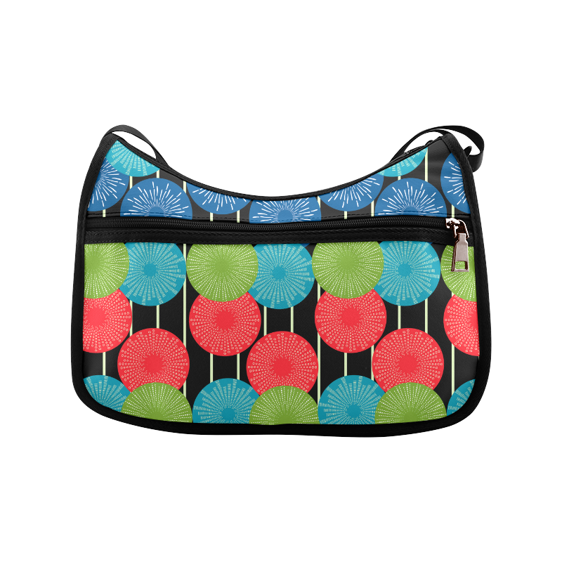 Vibrant Retro Pattern Crossbody Bags (Model 1616) ID D666369