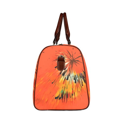 Orange Dream by Artdream Waterproof Travel Bag/Large (Model 1639)