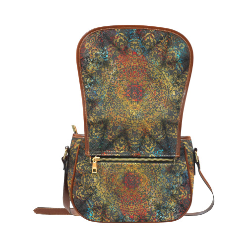 magic mandala Saddle Bag/Large (Model 1649)