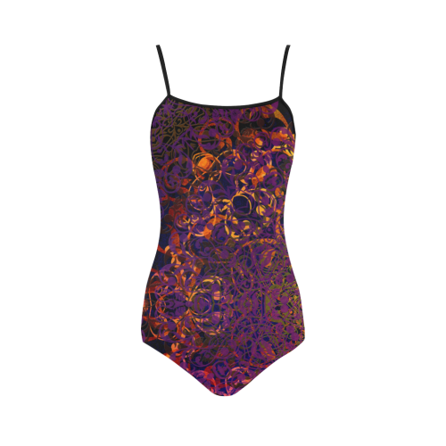 magic mandala Strap Swimsuit ( Model S05)