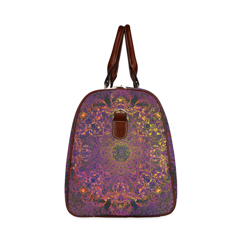 magic mandala Waterproof Travel Bag/Small (Model 1639)