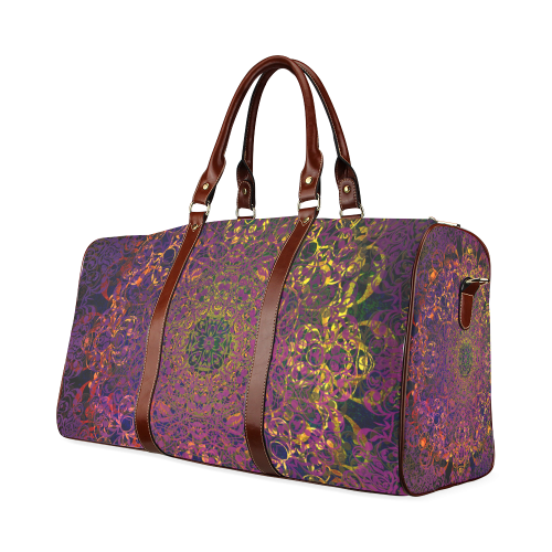 magic mandala Waterproof Travel Bag/Small (Model 1639)