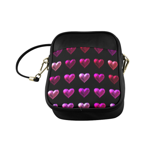 shiny hearts 10 Sling Bag (Model 1627)