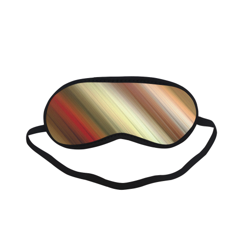 Fall Time Colored Gradient Diagonal Stripes Sleeping Mask