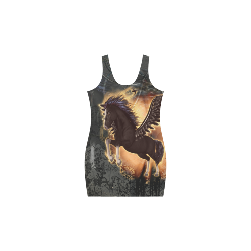 The dark pegasus Medea Vest Dress (Model D06)