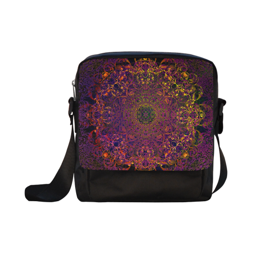 magic mandala Crossbody Nylon Bags (Model 1633)