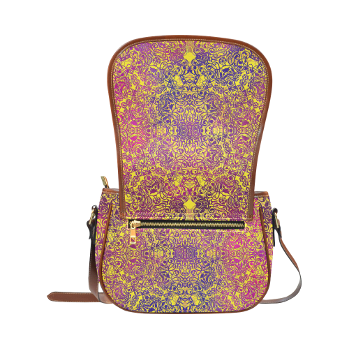 magic mandala Saddle Bag/Large (Model 1649)