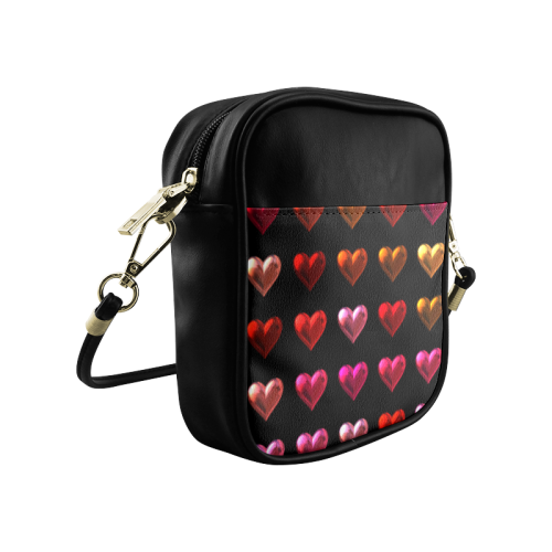 shiny hearts 9 Sling Bag (Model 1627)