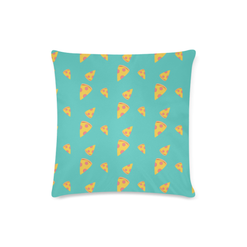 Pizza slices   - pizza and slice Custom Zippered Pillow Case 16"x16" (one side)