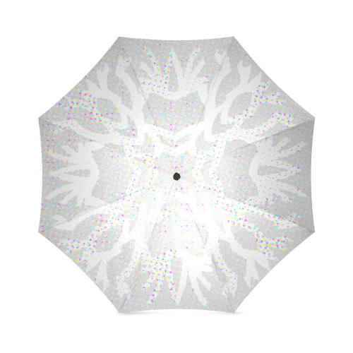 Snowflake Pop Art Foldable Umbrella (Model U01)