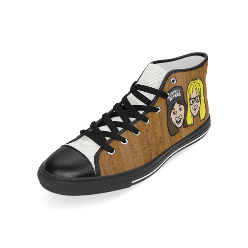 Party On! Men’s Classic High Top Canvas Shoes (Model 017)