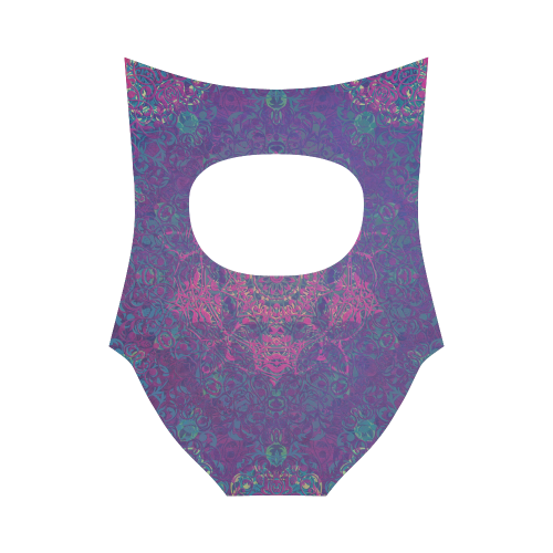 magic mandala Strap Swimsuit ( Model S05)