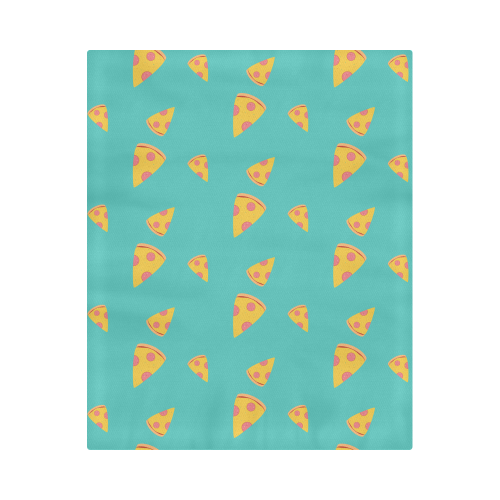 Pizza slices   - pizza and slice Duvet Cover 86"x70" ( All-over-print)